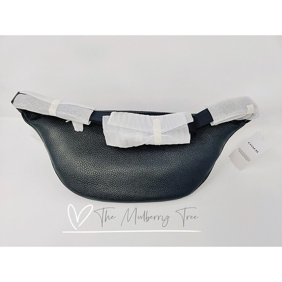 Coach X Peanuts Warren Belt Bag Signature Canvas With Varsity Patches NWT $350 - Picture 2 of 12